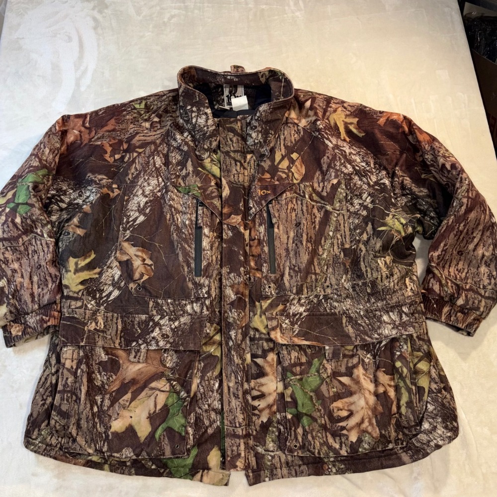 10x An American Tradition Mens 4XL Mossy Oak Camo Insulated Hunting Jacket